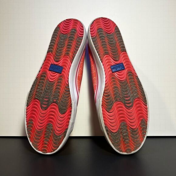 Womens KEDS x EOS Limited Edition Lipstick Pink Low Top Shoes / Size 8 - Picture 8 of 10